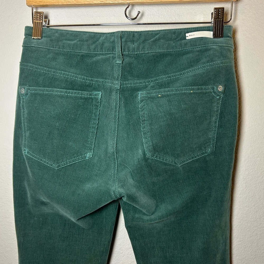 Pilcro Size 26 Corduroy High Rise Skinny Jeans Forest Green by Anthropology - Picture 14 of 14